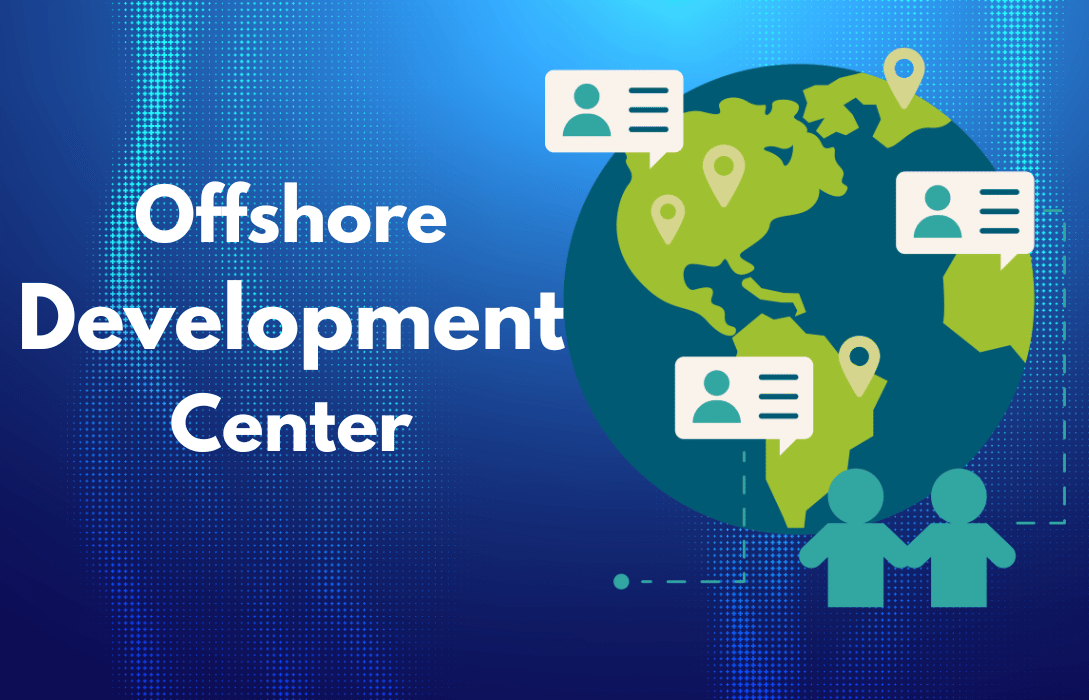 Offshore Development Center global team illustration.