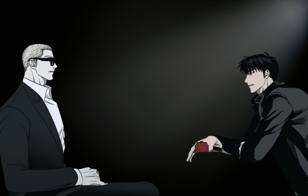 Tense confrontation in Shutline ch 1