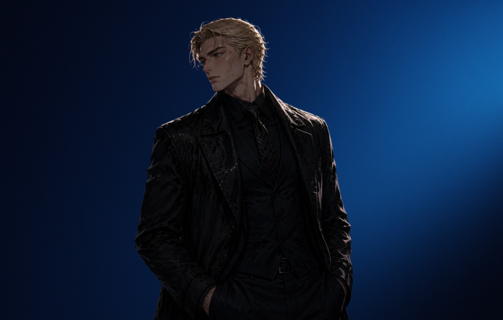 Shutline Animation Video character Jake Gillan in a suit