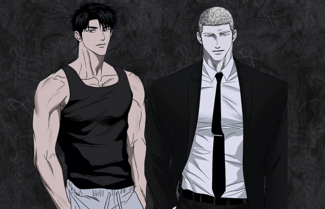 Moon Shingun and Jake Gillan from Shutline Manhwa.