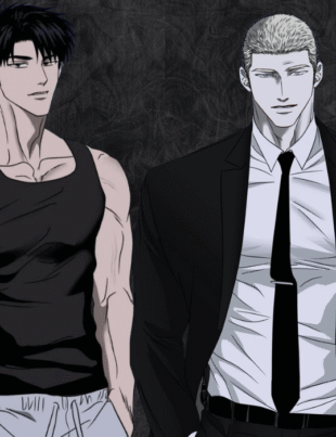 Moon Shingun and Jake Gillan from Shutline Manhwa.