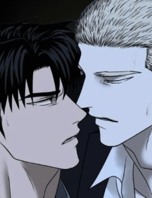 Two men from Shutline face each other intensely.