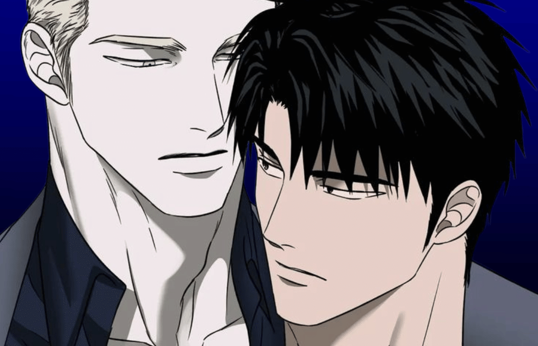 Shutline BL animation characters Jake and Shin