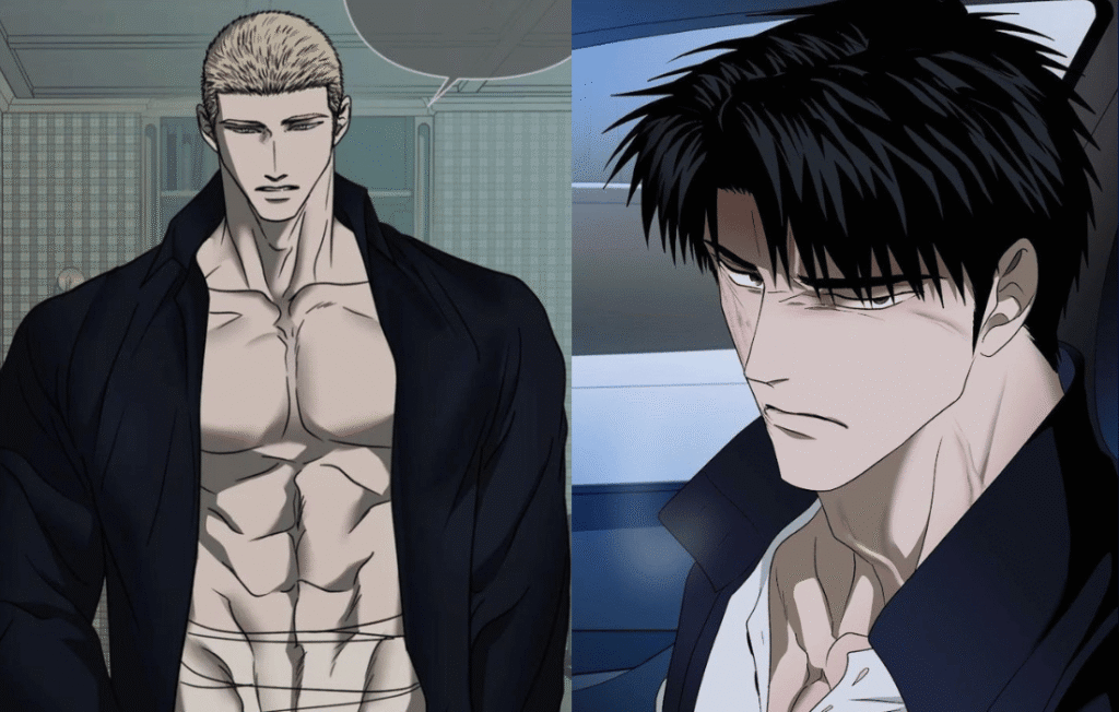 Jake Gillan and Moon Shin-gun Shutline BL animation.