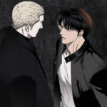Two men from Shutline chapter 91 face off tensely.