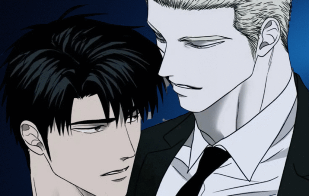 Jake and Moon Shin-gun from Shutline Lezhin.