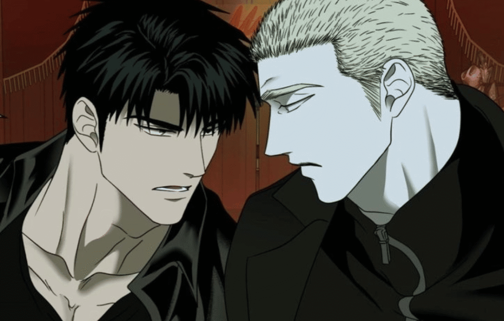 shin and jake from Shutline in an intense face-off.