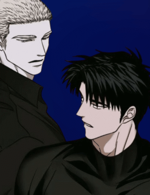 Loklok Shutline manhwa characters illustration.