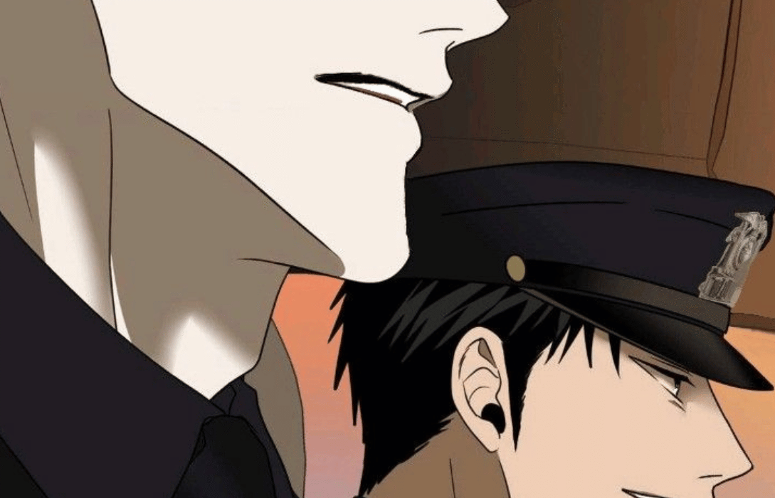 Close-up of characters in Shutline chapter 103.