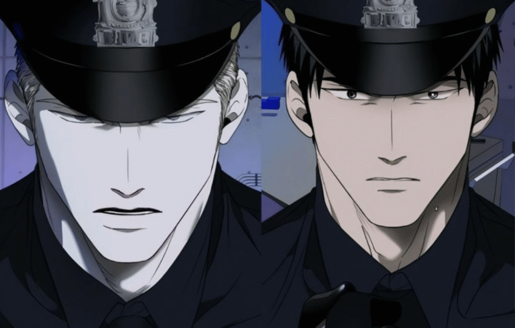Police characters from Shutline chapter 103.