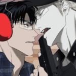 Moon Shin and Jake Gillan in Shutline chapter 105.