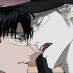 Shutline chapter 90: Close-up of Moon Dae-gun and Jake Gillan.