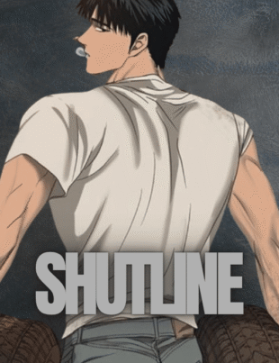 Shin carrying tires, Shutline ch.1 promo art.