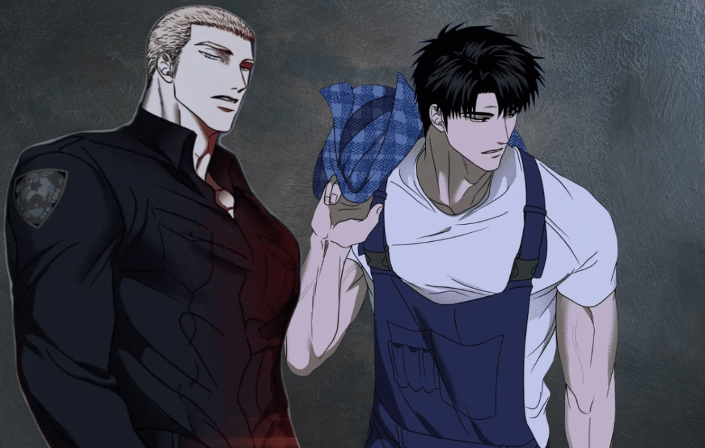 Jake Gillan and Moon Shin-gun, Shutline Ch.1 art.