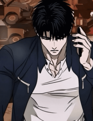 JShin from Shutline Episode 1 in a junkyard.