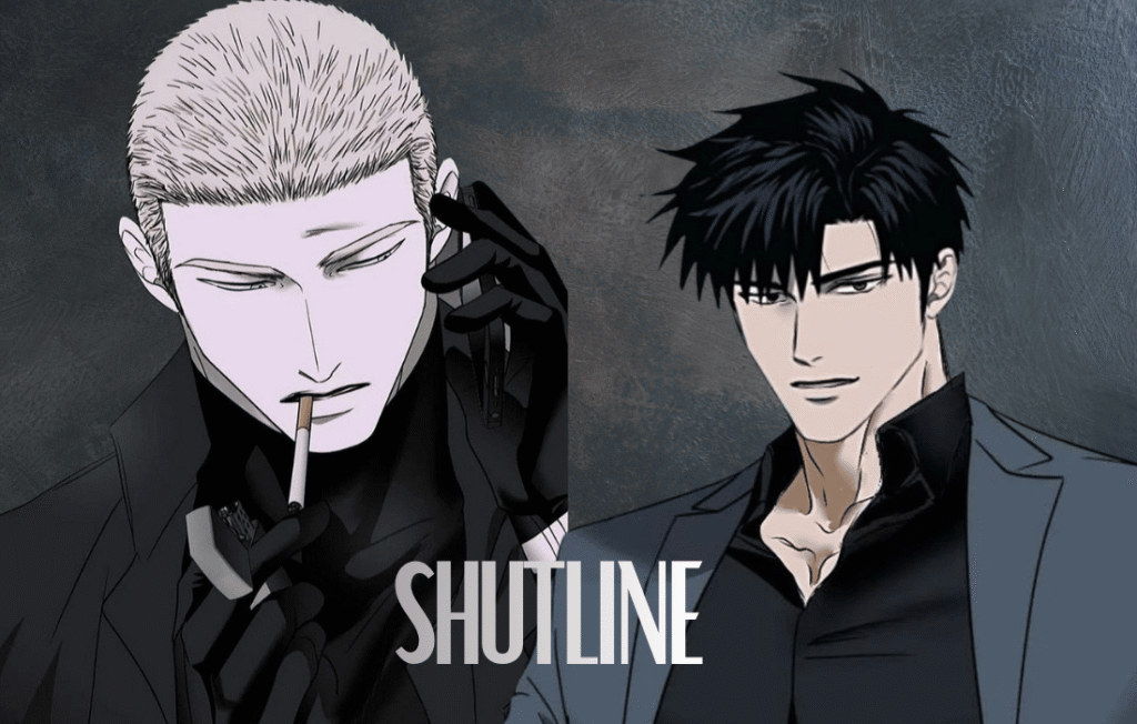 Jake and Gun from Shutline Episode 1 side-by-side.