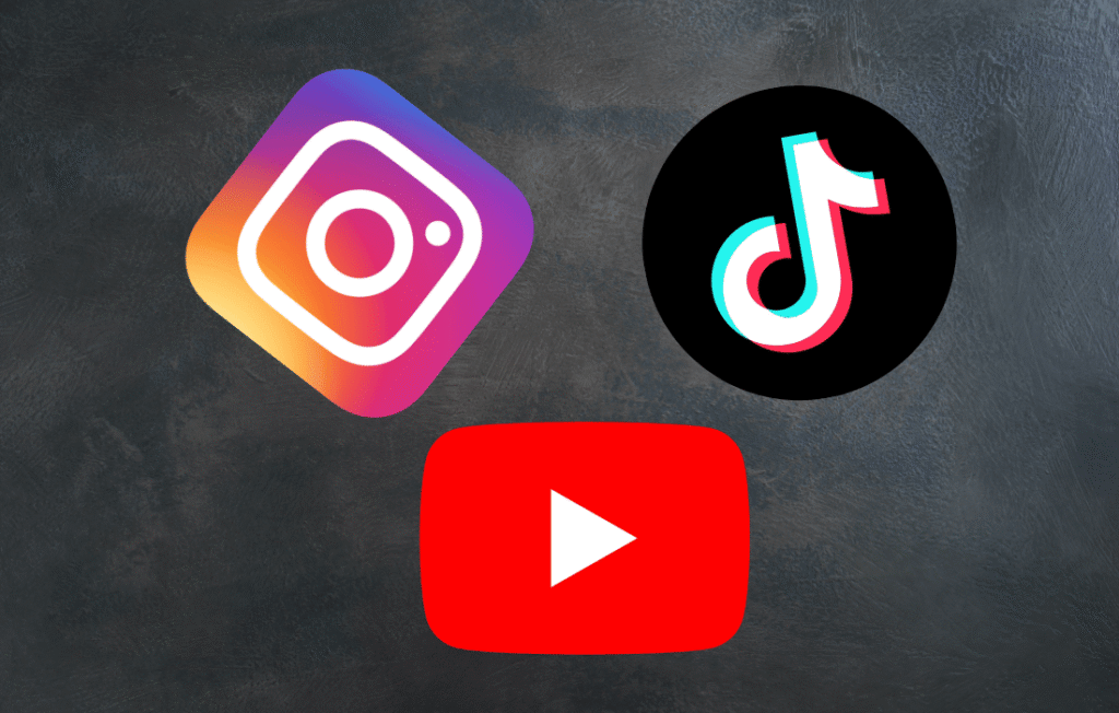 where to watch the shutline Social media icons for Instagram, TikTok, and YouTube.