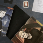 Shutline BL comic volume 2 and character art.