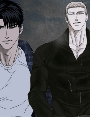 Two muscular men from the manhwa Shutline reddit.