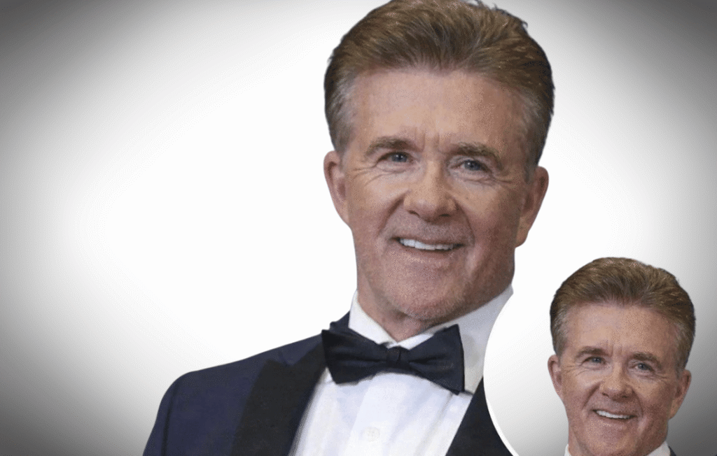 Burt Thicke close-up portrait in a black bow tie with a smaller picture in picture inset graphic