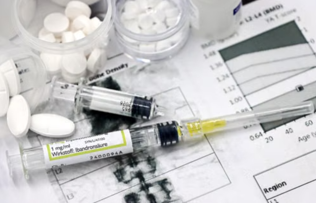 Medicines Ethics and Practice medical pills and syringes.