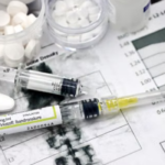 Medicines Ethics and Practice medical pills and syringes.