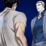Shutline Animation Free to Watch: Full Streaming Guide Animation Free to Watch artwork featuring two male characters standing face to face in a dramatic animated scene with a dark blue background.
