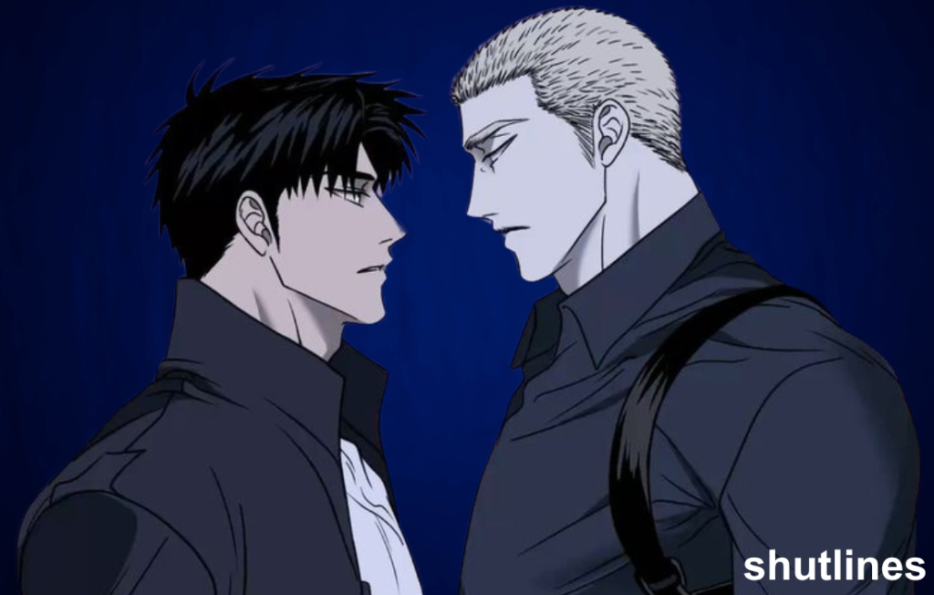 Shutline Chapter 6 - Close-up confrontation between characters.