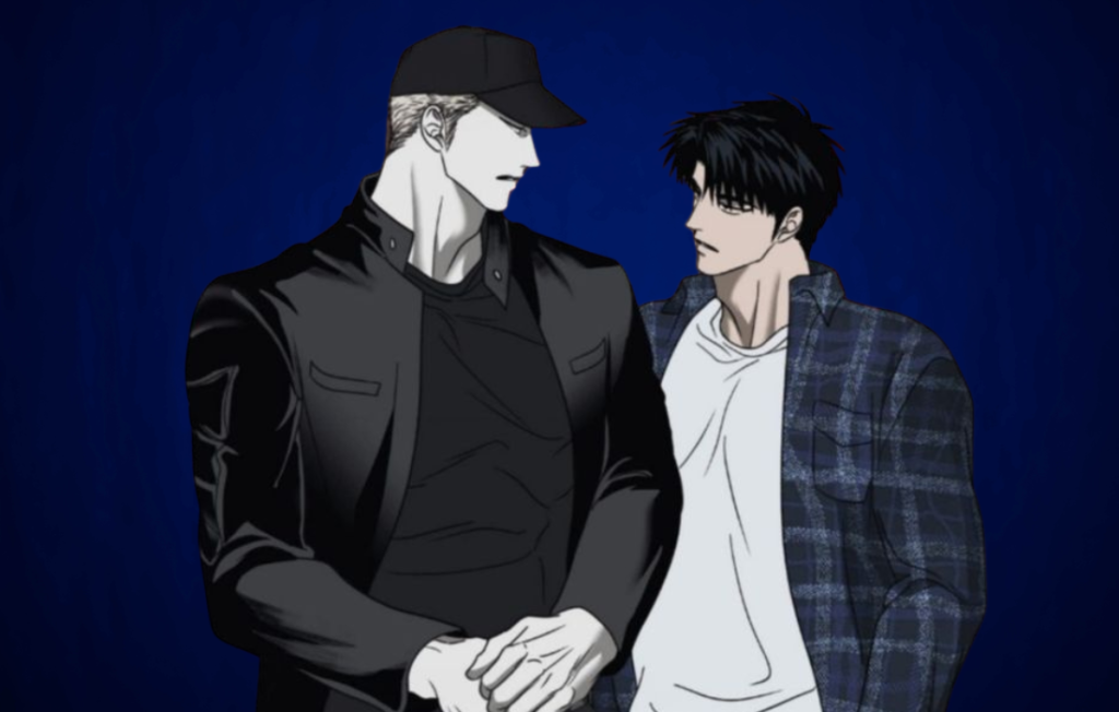 Shutline manhwa cover artwork showcasing its distinctive visual style and main cast.