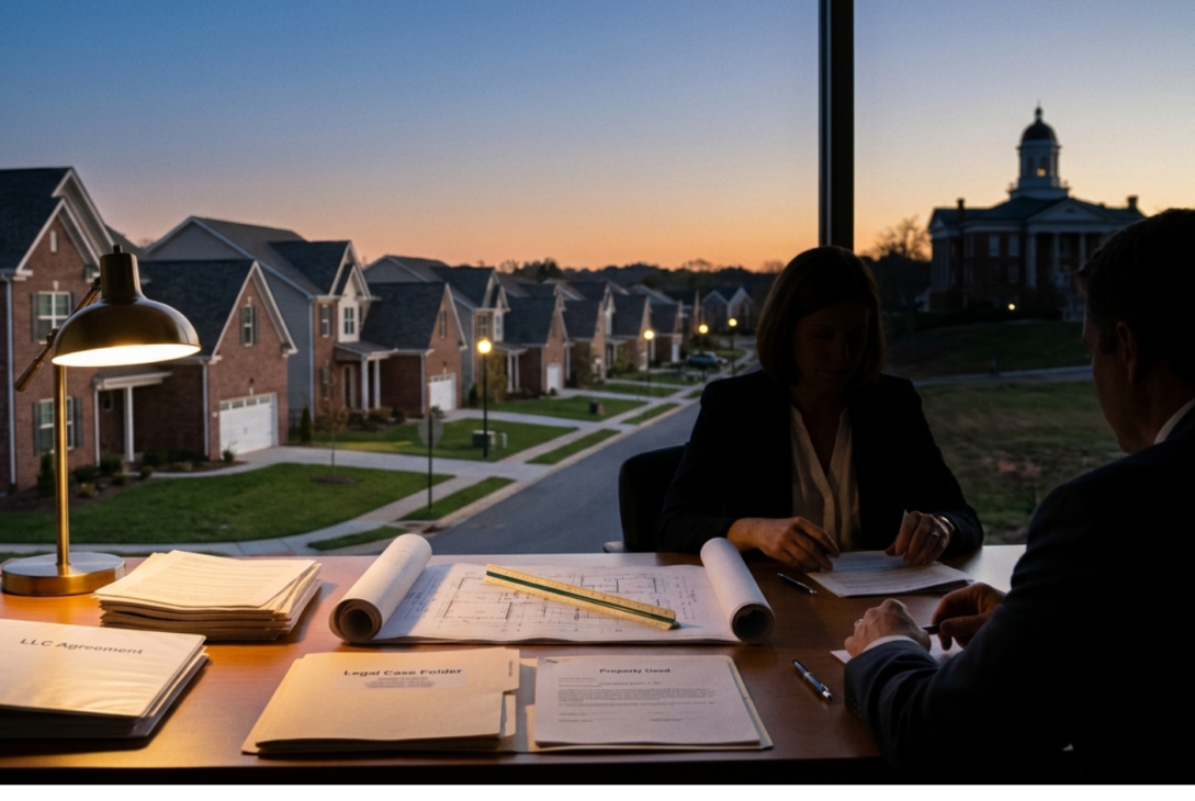 Dapper Development lawsuit involving a real estate business dispute and legal documents