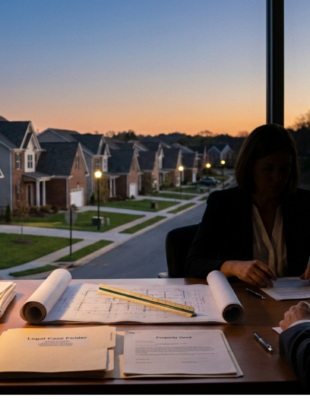 Dapper Development lawsuit involving a real estate business dispute and legal documents