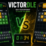 Victordle word game face-off.