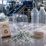 Recyclatanteil in recycled plastic packaging