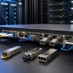 What Is the MSA Standard and Why Does It Matter for Optical Transceivers? Network server with fiber cables for multi source agreement